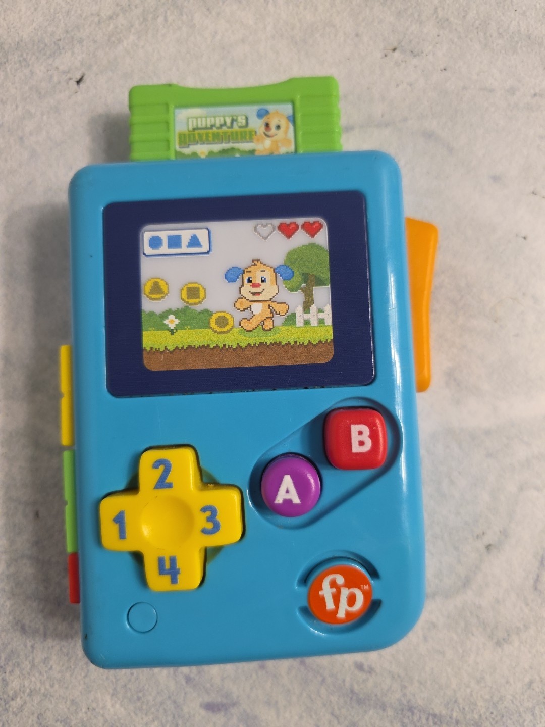 Fisher-Price Laugh & Learn Lil’ Gamer Pretend Video Game Learning Toy for Kids