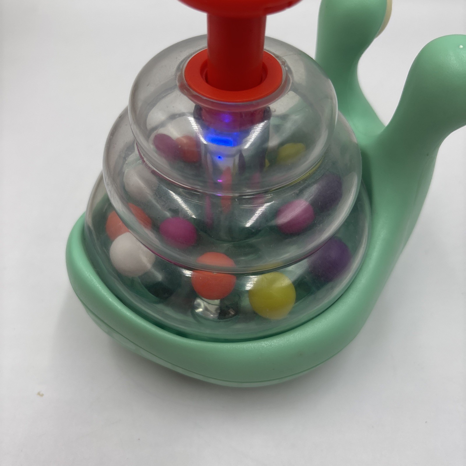 My B Toys Battat Light Up Snail Ball Popper Baby Developmental Toy