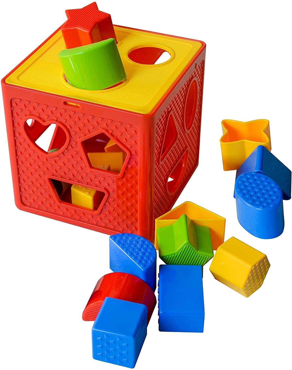 Baby Blocks Shape Sorter Toy, Plastic