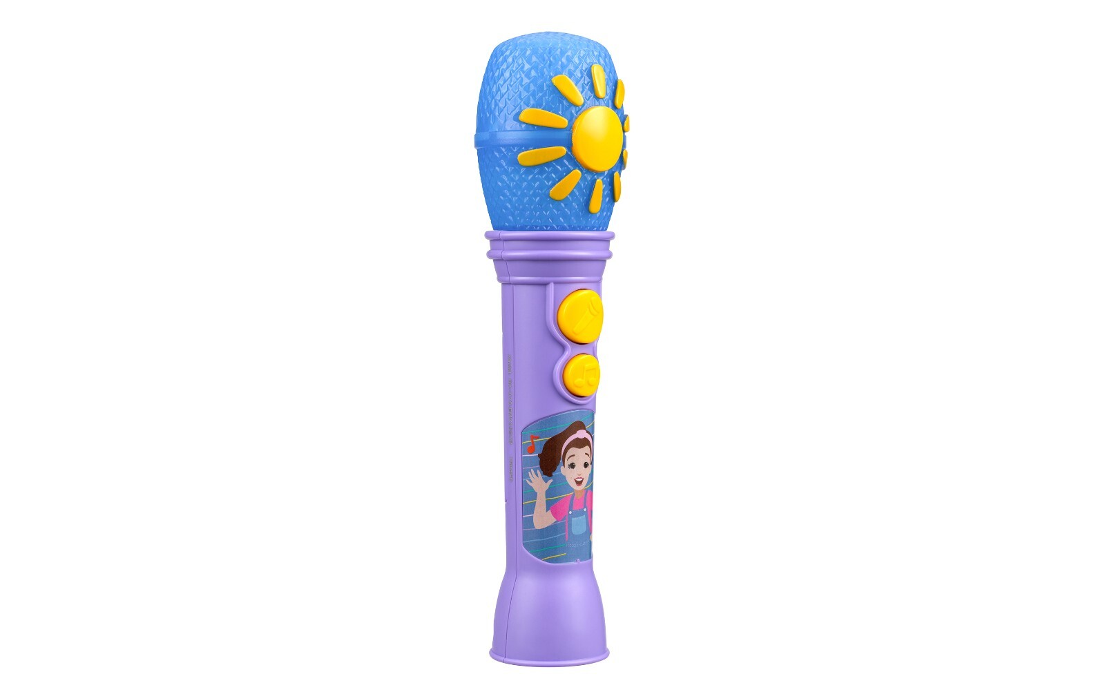eKids Ms Rachel Toy Microphone for Kids, Includes Built-in Music and Lights