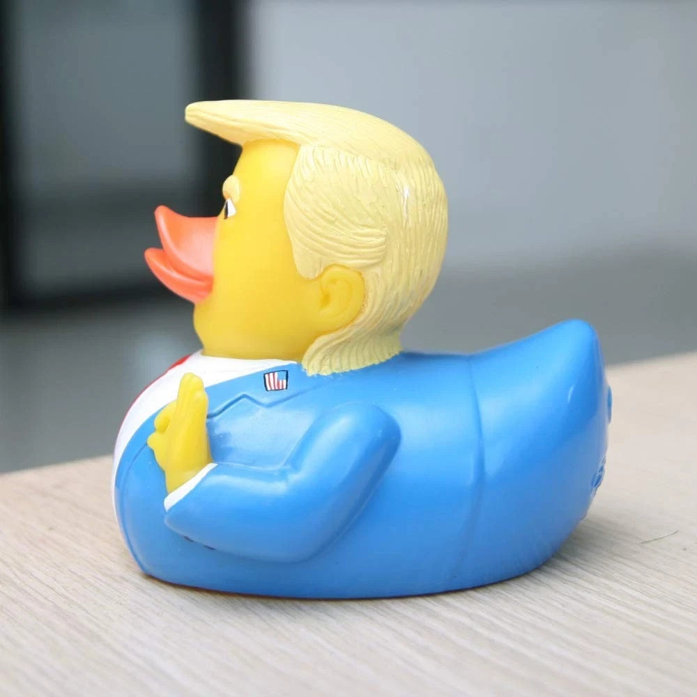 Baby Bath Toys Trump Rubber Squeak Duck 1 Count (Pack of 1)