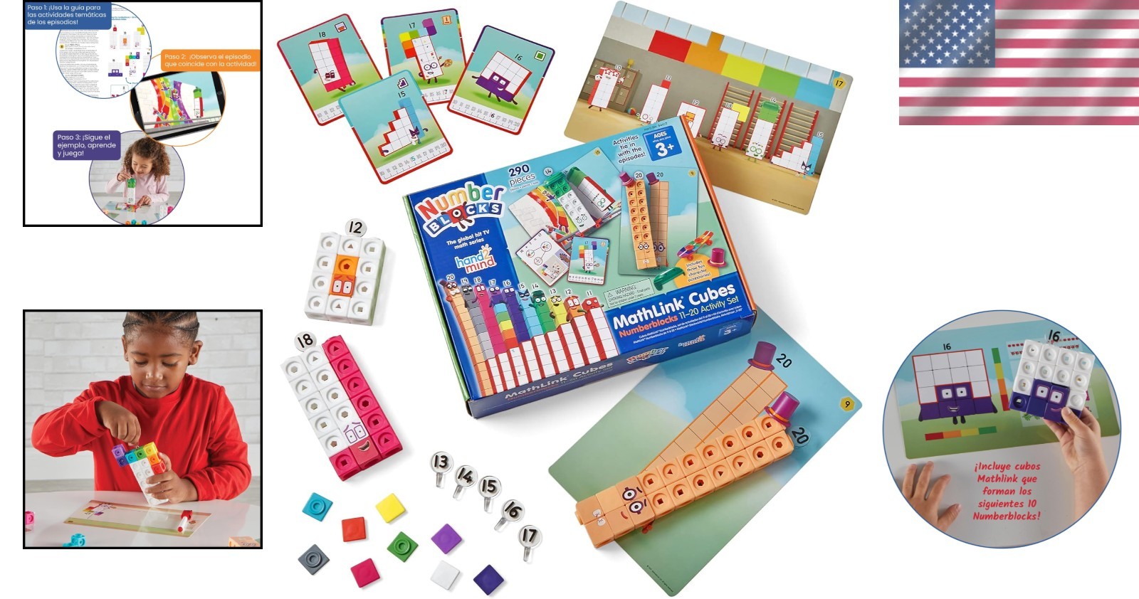 Numberblocks MathLink Cubes Set – 30 Preschool Activities