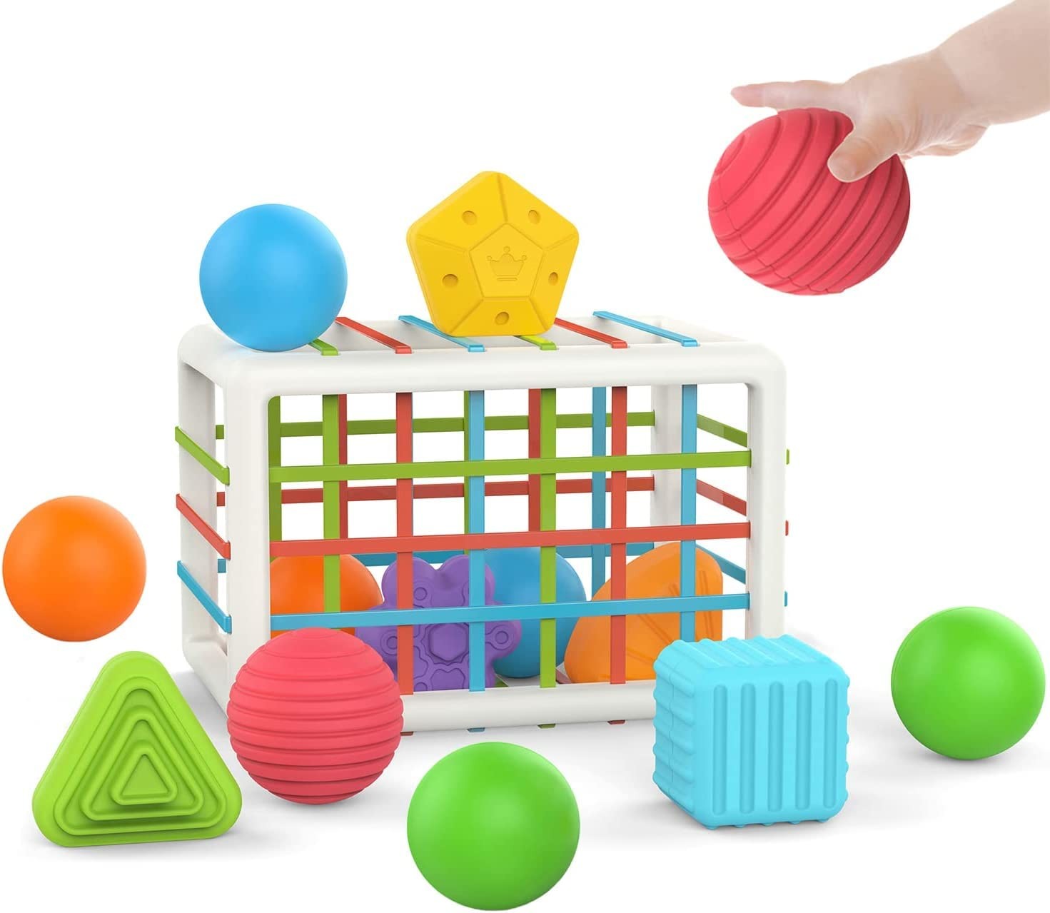 Baby Toys 12-18 Months,Baby Sensory Fine Motor Skills Developmental Toys,Gift…