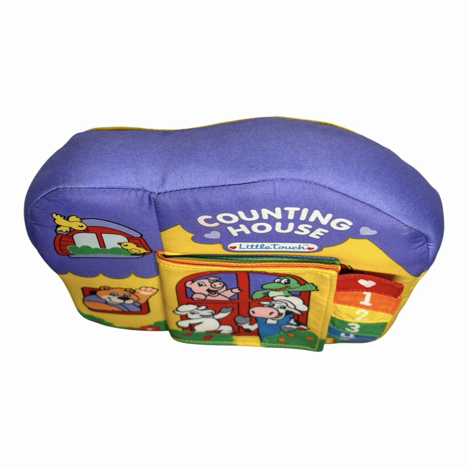 Rare 2005 LeapFrog LittleTouch Counting House Animal Party Baby Learning Toy