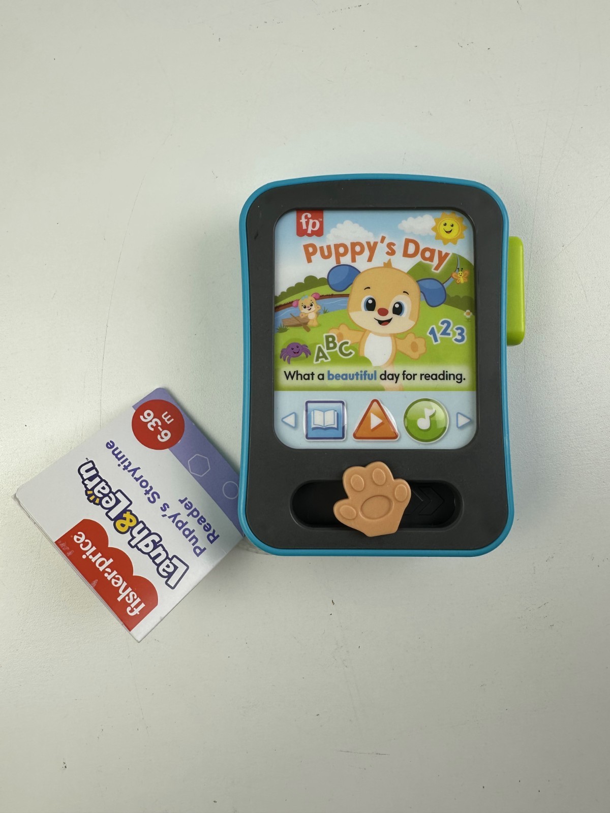 Fisher-Price Laugh & Learn Puppy’s Storytime Reader Electronic Toy 6-36 Months