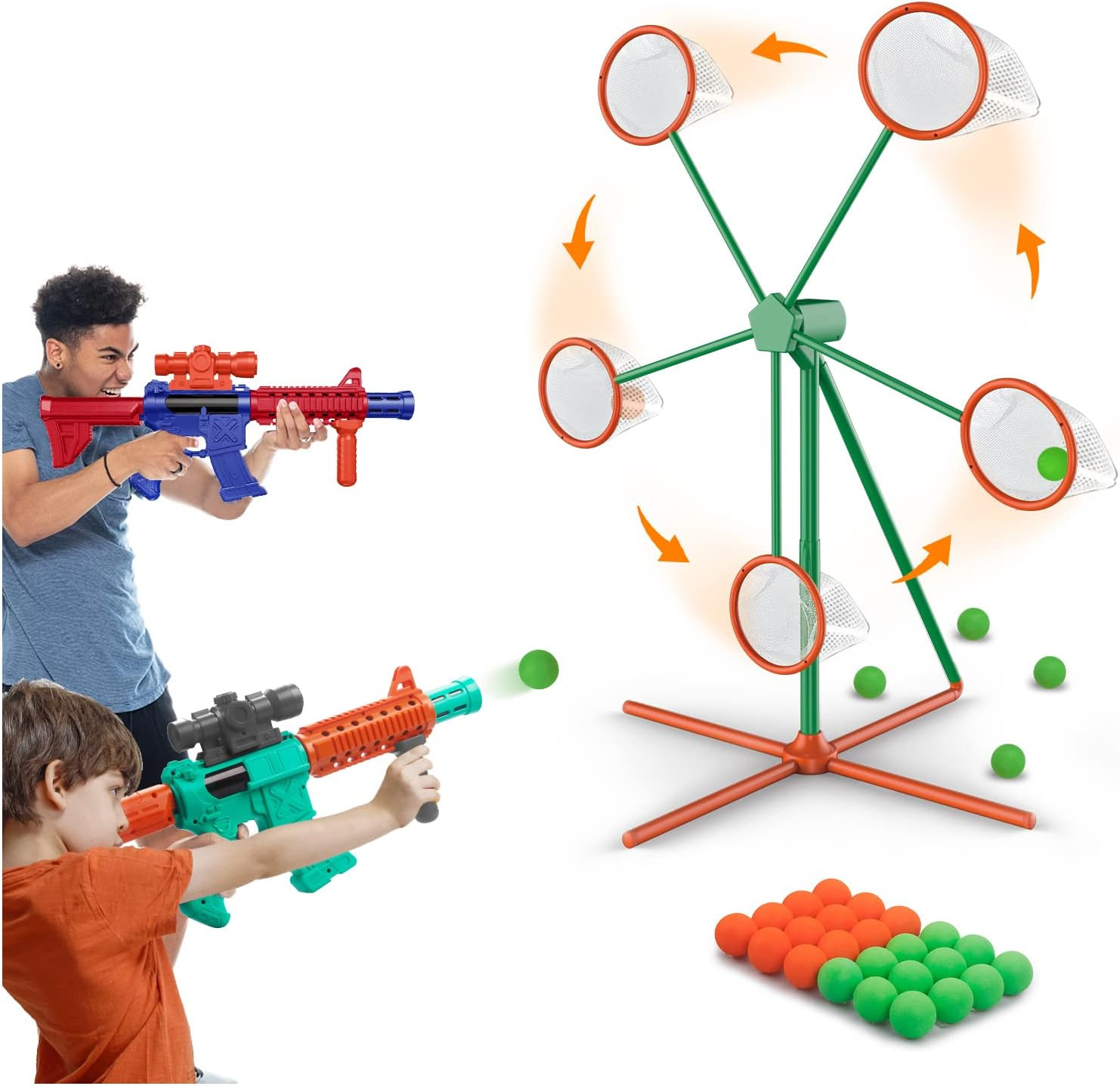 Marlrin Shooting Games Toys for Age 5 6 7 8 9 10+ Year Old Boys, Kids Toy Sports