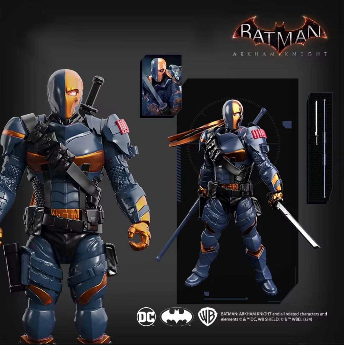 Batman Arkham Knight F5 Blind Box 10cm Collectible Model 7 Styles Gift Toy