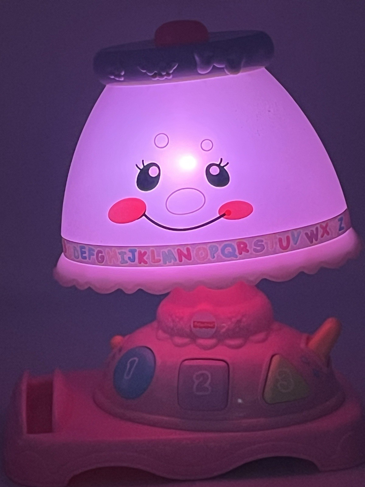 Fisher Price Laugh & Learn My Pretty Learning Lamp Works 6-36 Mos Toy