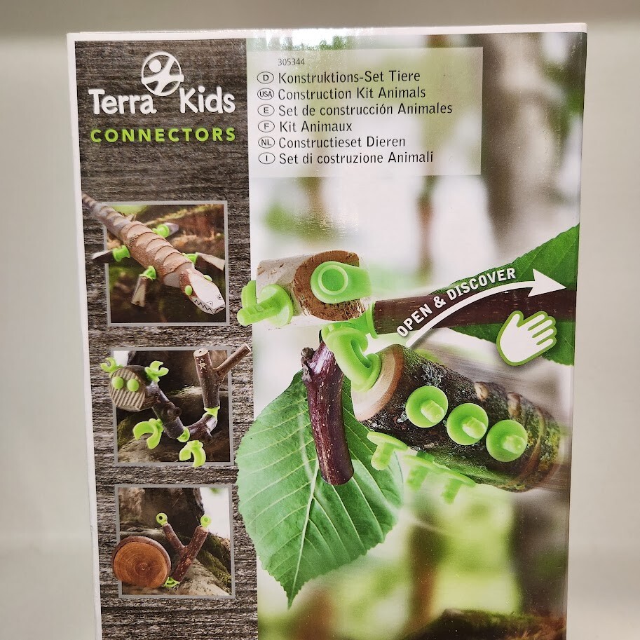 HABA Terra Kids Connectors Backyard Nature Craft Kit STEM ENGINEERING Christmas