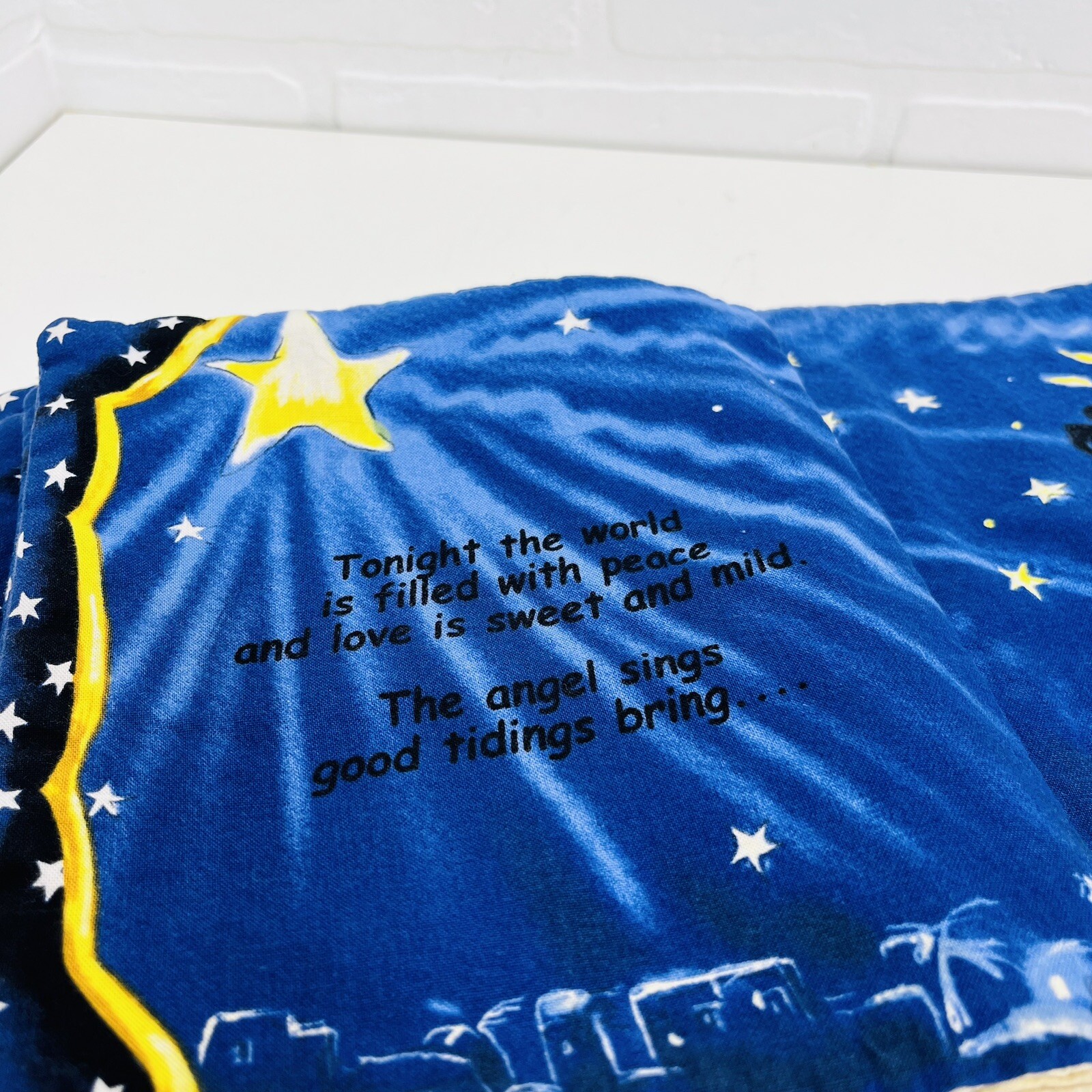 Baby Toy Christmas Gift. Cloth Fabric Book. Story of Jesus’s Birth.