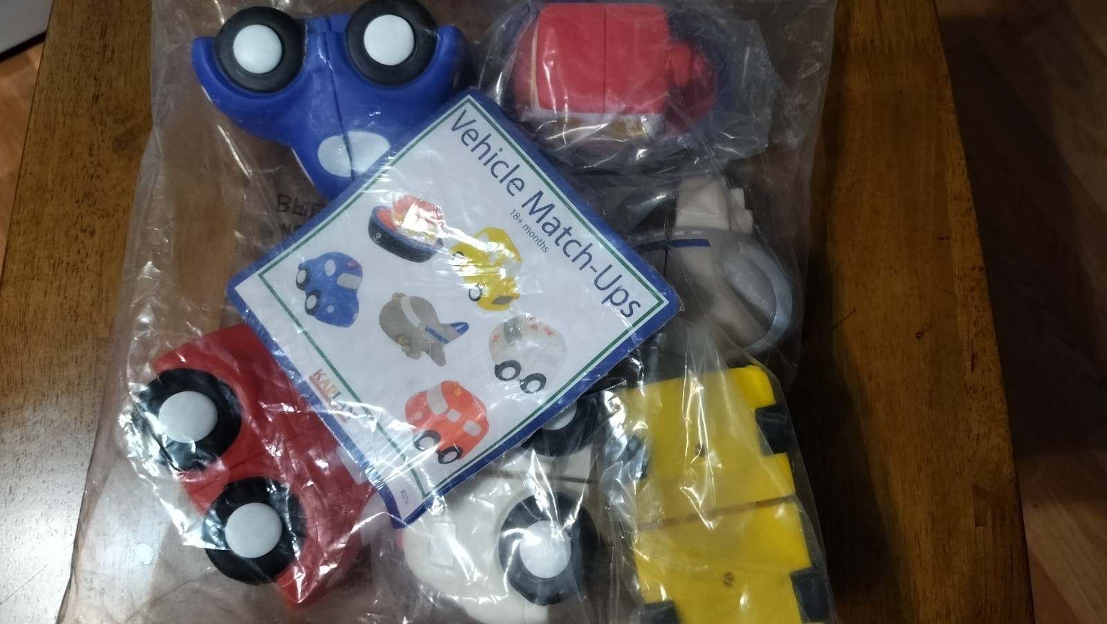 kaplan early learning company vehicle matchup toys 18 months and up