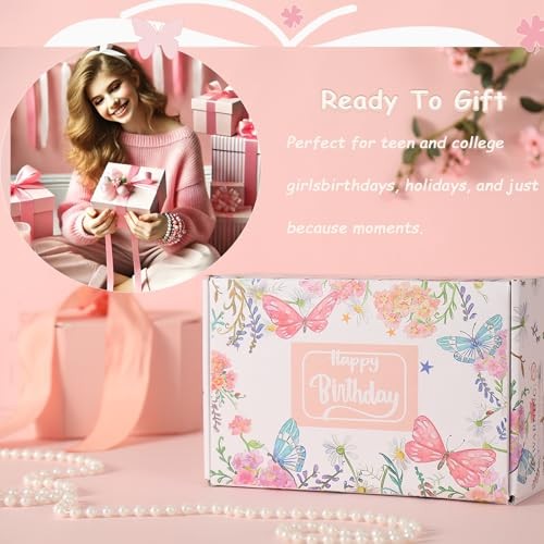 18th Birthday Gifts for Girls – 18 Year Old Girl Gifts, Gifts for 18 Pink 18th