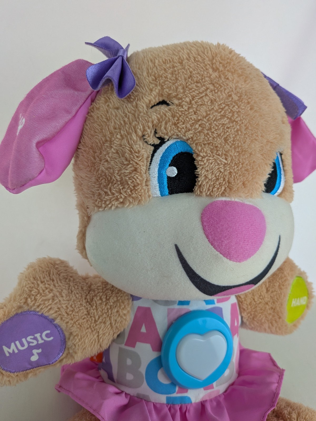 Fisher Price Laugh and Learn Smart Stages ABC Girl Puppy Dog Interactive