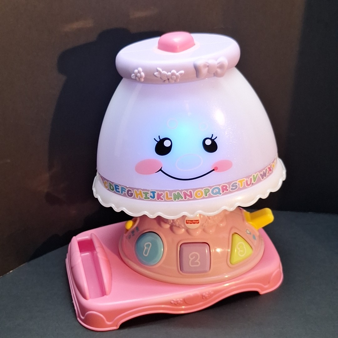 Fisher Price Laugh & Learn My Pretty Learning Lamp 2013 Works 6-36 Mos Toy Works
