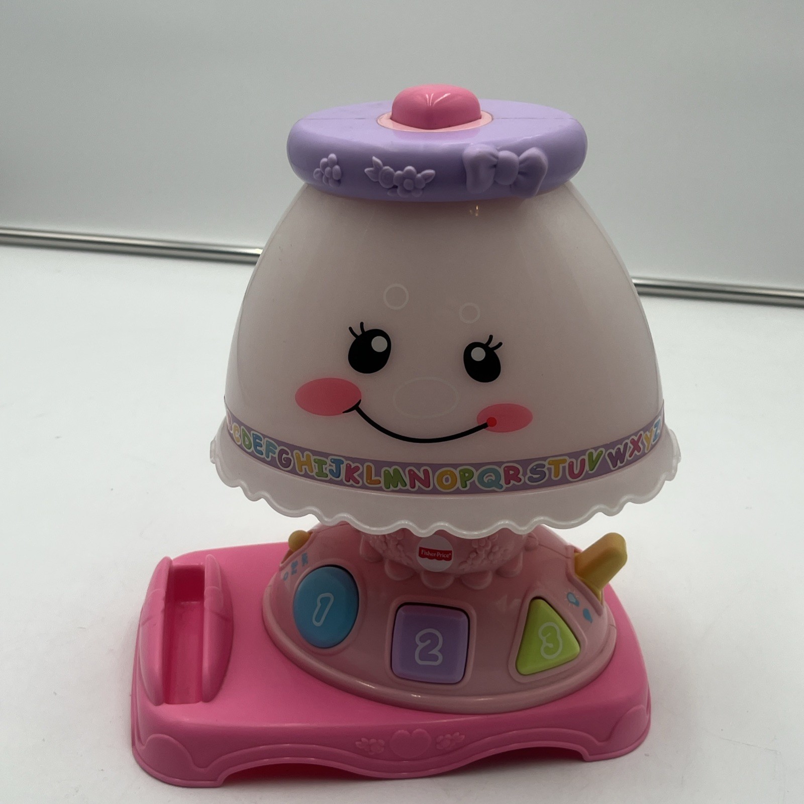 Fisher Price Laugh & Learn My Pretty Learning Lamp 2013 Works 6-36 Mos Toy Works