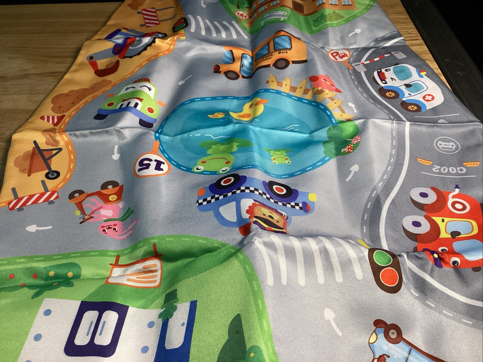 Baby Toys 6 to 12 Months Soft Car Toys for 1 Year Old Boy Girl with Playmat Tote