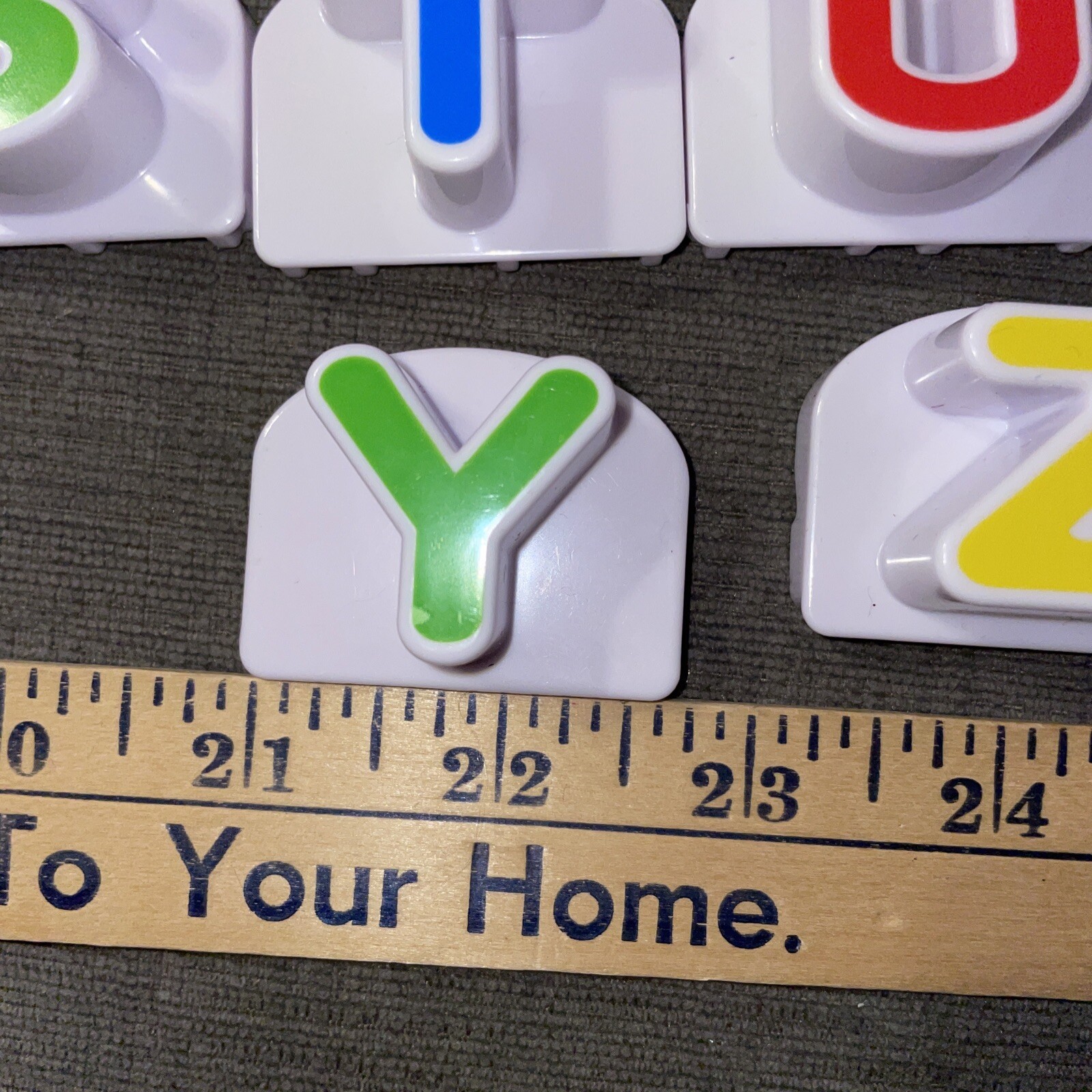 Leapfrog Fridge Phonics Magnetic Replacement Uppercase Capital Letters All 26