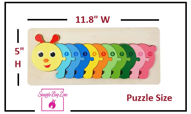 3D Wood Puzzles ~ Children’s or Toddler ~ Montessori ~ 8 Animal Designs