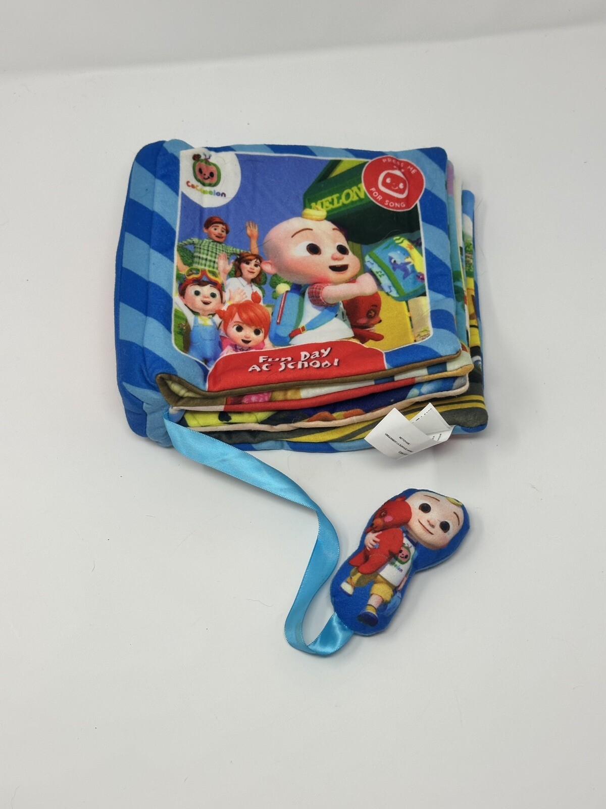 2021 Cocomelon SOFT BOOK 7” Electronic Toy W/ Sound