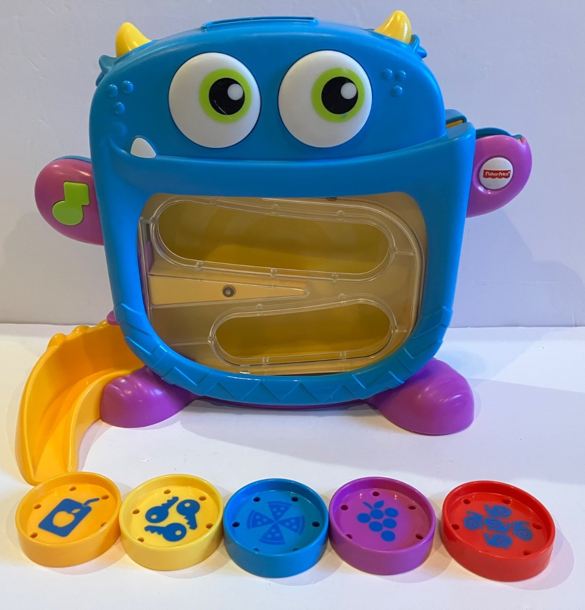 Fisher-Price Hungry Monster Maze Activity Toy WORKS RARE HTF