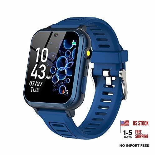 Smart Watch for Kids with 39 Games Alarm Clock, Touchscreen, Calendaring blue
