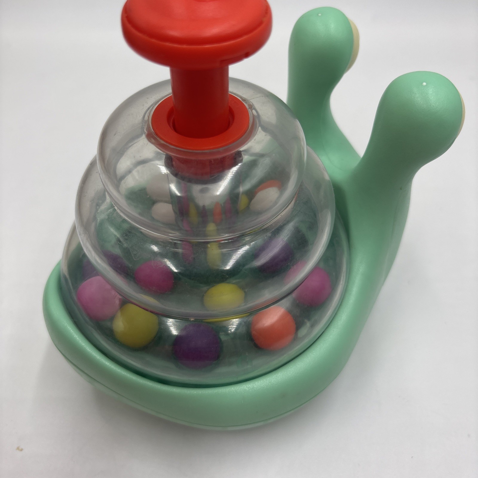 My B Toys Battat Light Up Snail Ball Popper Baby Developmental Toy