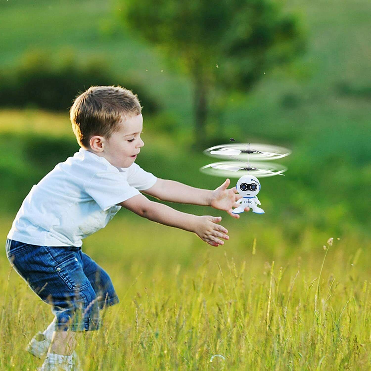 Flying Toys for Boys Girls 3 4 5 6 7 8 Year Old Minidrone Flying Robot for Kids