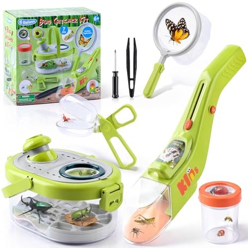 Bug Catcher Kit for Kids with Light and Insect Habitat – Outdoor Exploration
