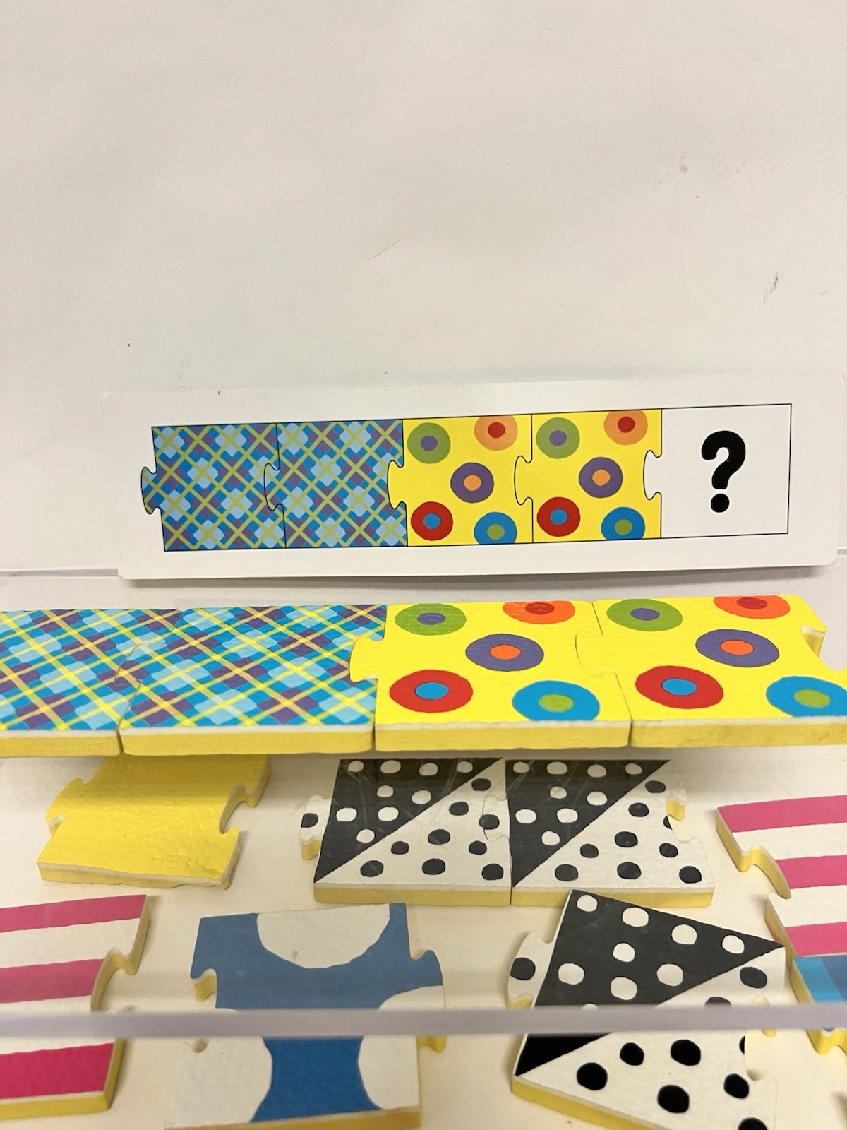 Foam Pattern Sequencing Puzzle Set – Preschool Learning Toy