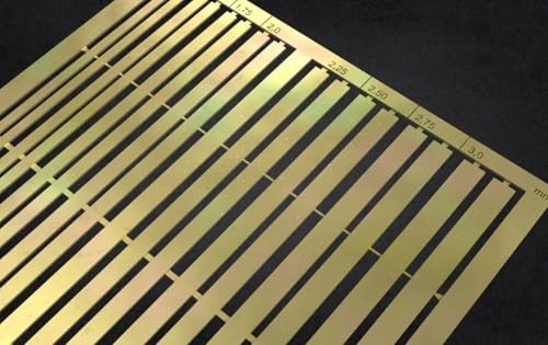 Matho Models General-Purpose Photo-Etched Ultra-Thin Strip B 1.25-3mm Long