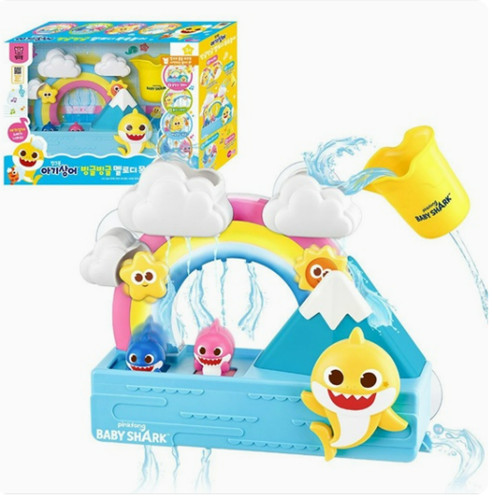 2025 NEW Pinkfong Baby Shark Round and Round Melody Bathing Playset/korea toy