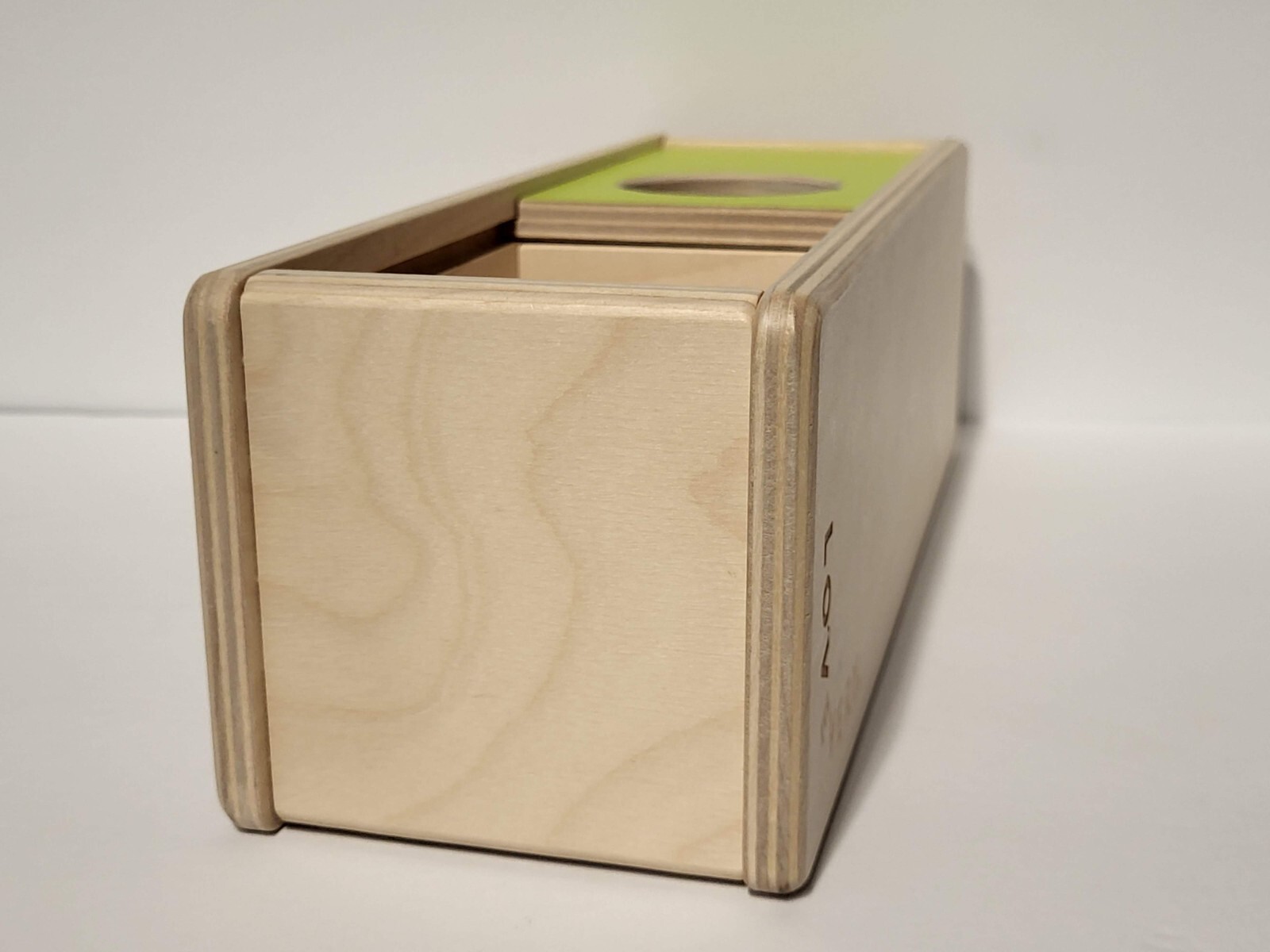 Wooden Sliding Top Box LOVEVERY 4 Balls Included 11-12 Months The Thinker Play