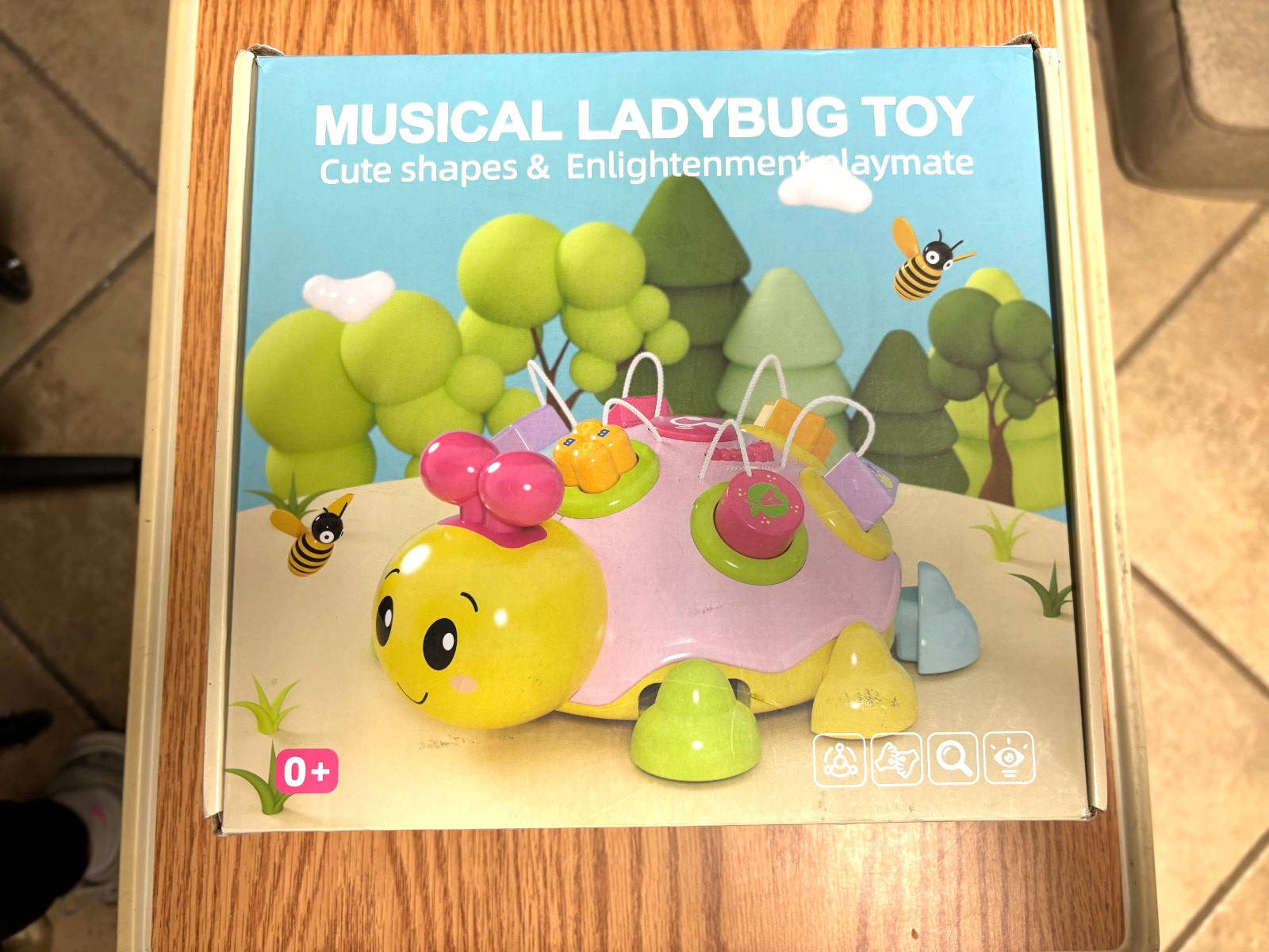 Baby Musical Ladybug Crawling Toys,Baby Toy 6-12 Months with Light-up Music, …