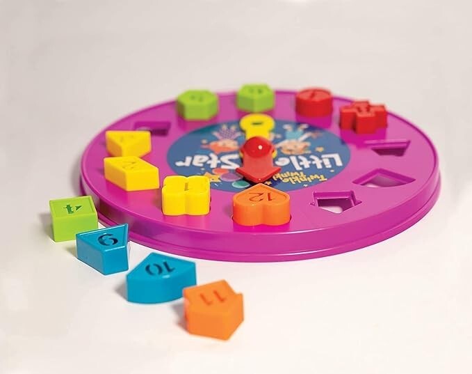 CoComelon Learning Clock Toy, Multicolour