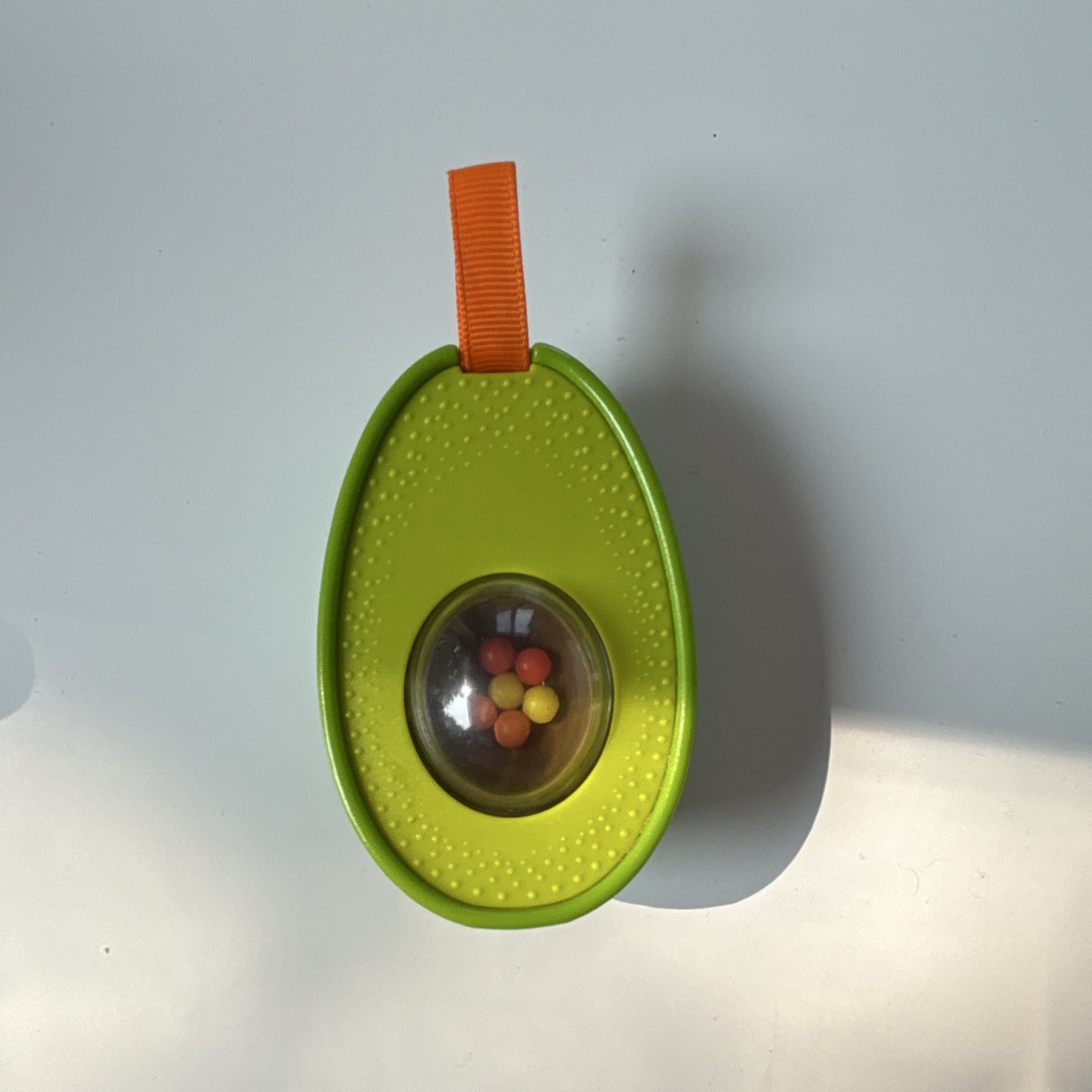 Fisher-Price Taco & Avocado Rattle w/ Citrus Slice Teether Multicolor Sensory