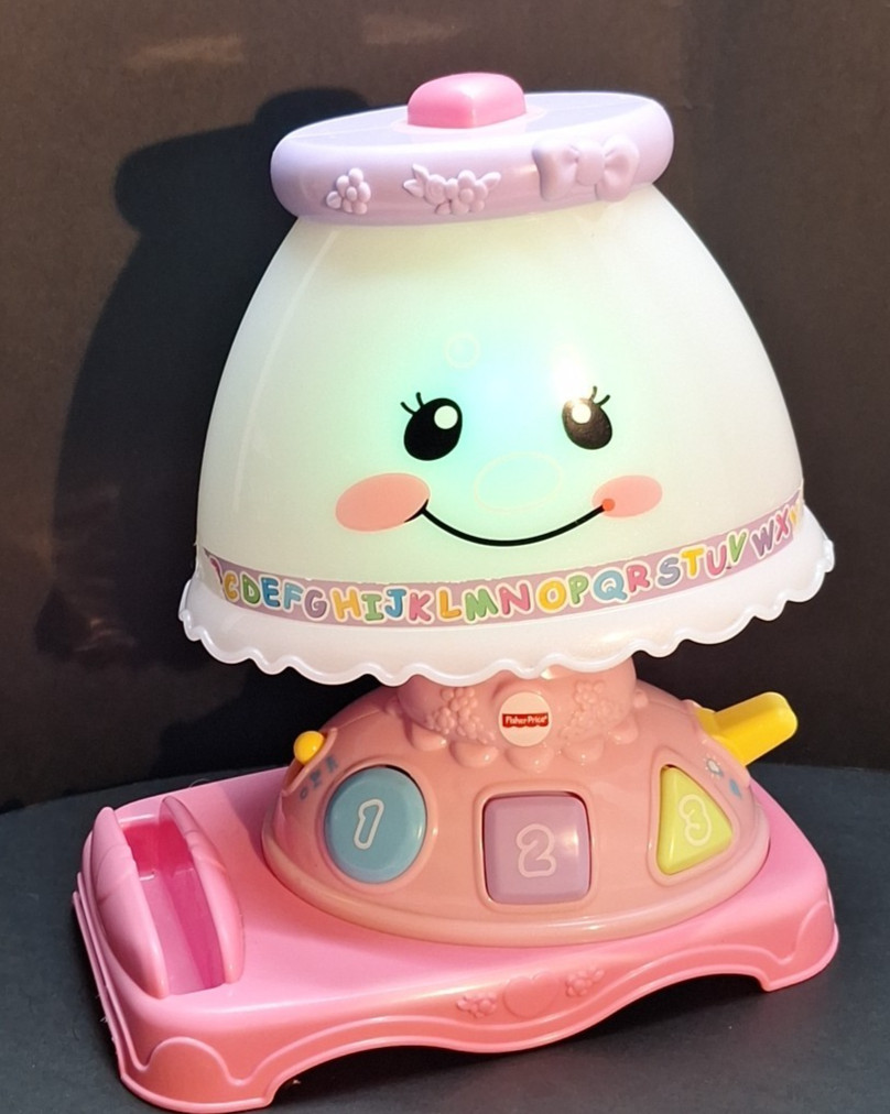 Fisher Price Laugh & Learn My Pretty Learning Lamp 2013 Works 6-36 Mos Toy Works