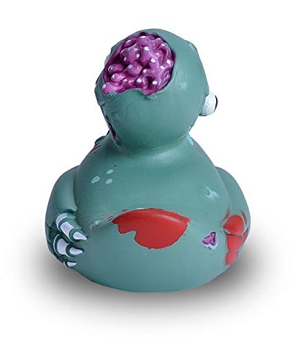 Wild Republic Rubber Ducks, Bath Toys, Kids Gifts, Pool 4″, Zombie