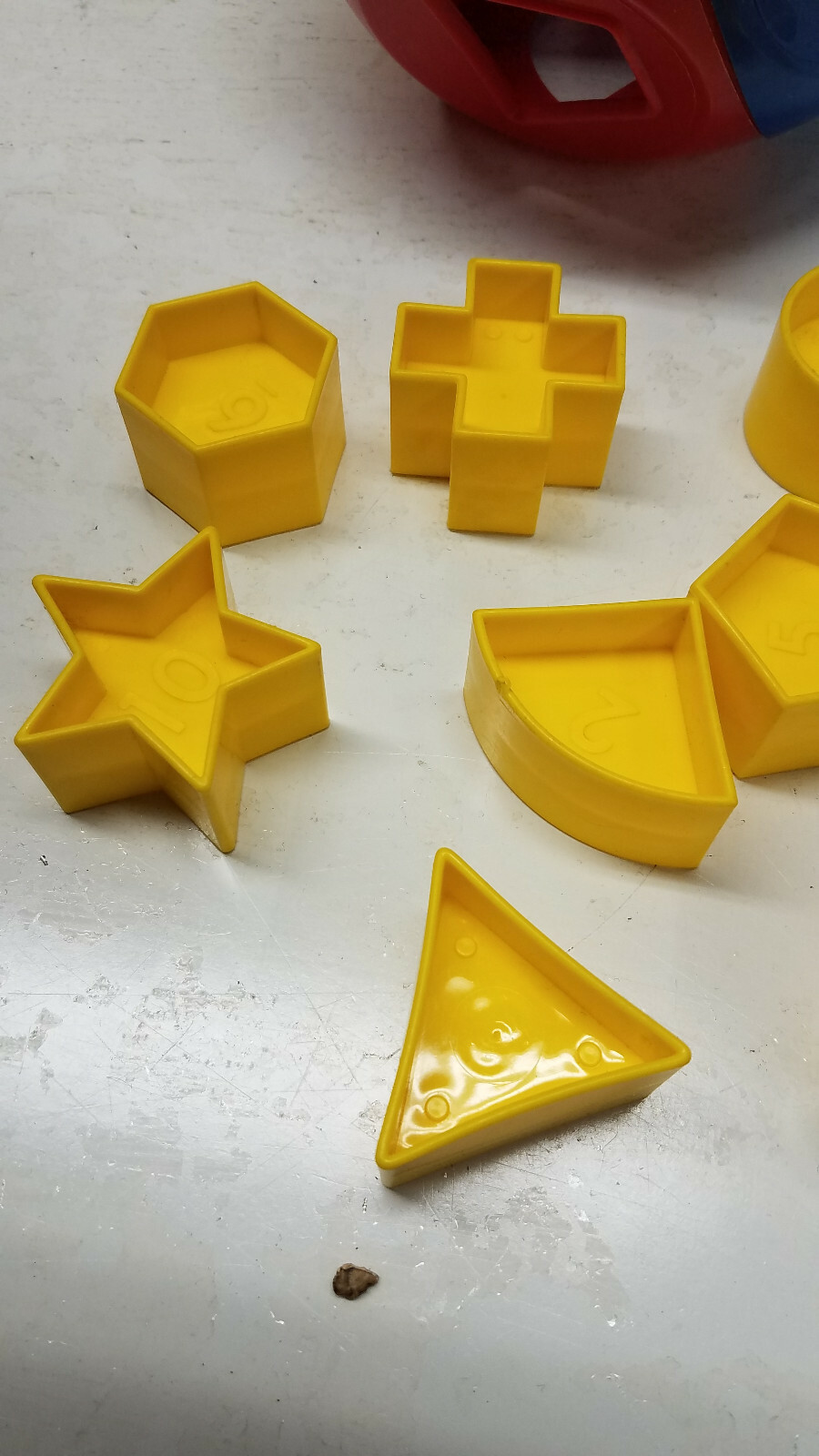 Vintage Tupperware SHAPE-O-BALL Classic Tupper Toys Shape Sorter 100% COMPLETE