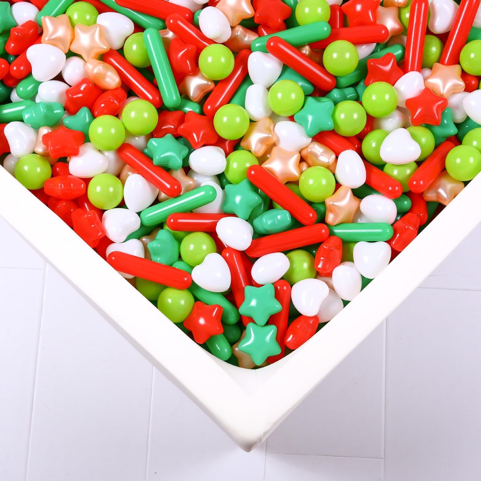 Ball Pit Balls for Toddler, 150 200 500 1000 Baby Plastic Balls with Differen…