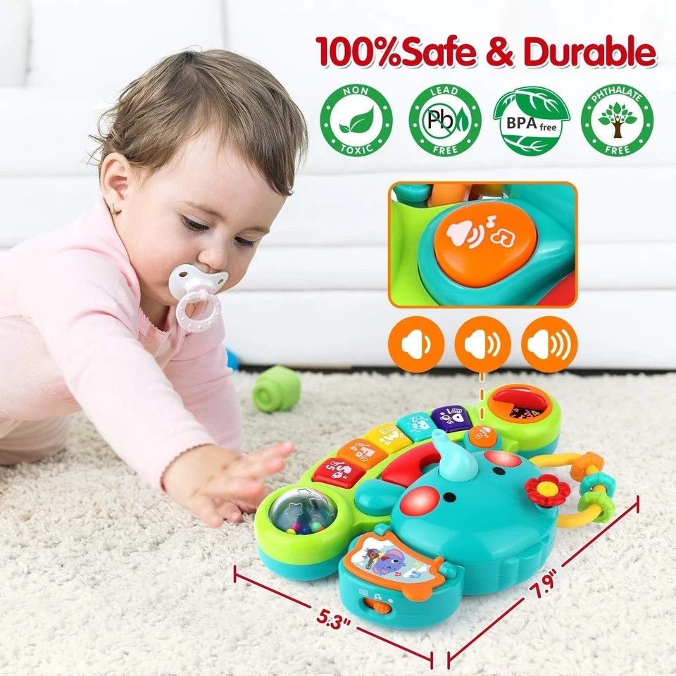 Baby Piano Toys 6 to 12 Months Early Learning Baby Girl Toys