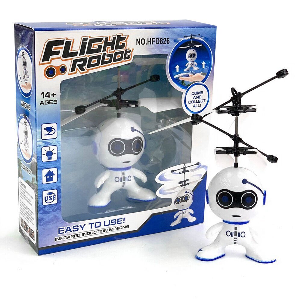 Electric Flying Ball Flying Robot Drone Toy Infrared Induction Cool Toys Gift