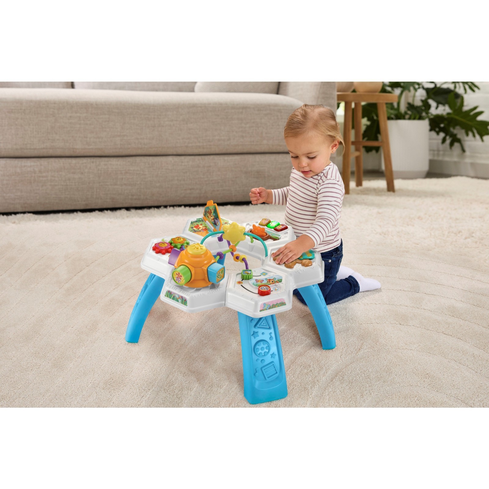 VTech Buzz & Learn Activity Table with Accessories, Baby and Toddler Toys