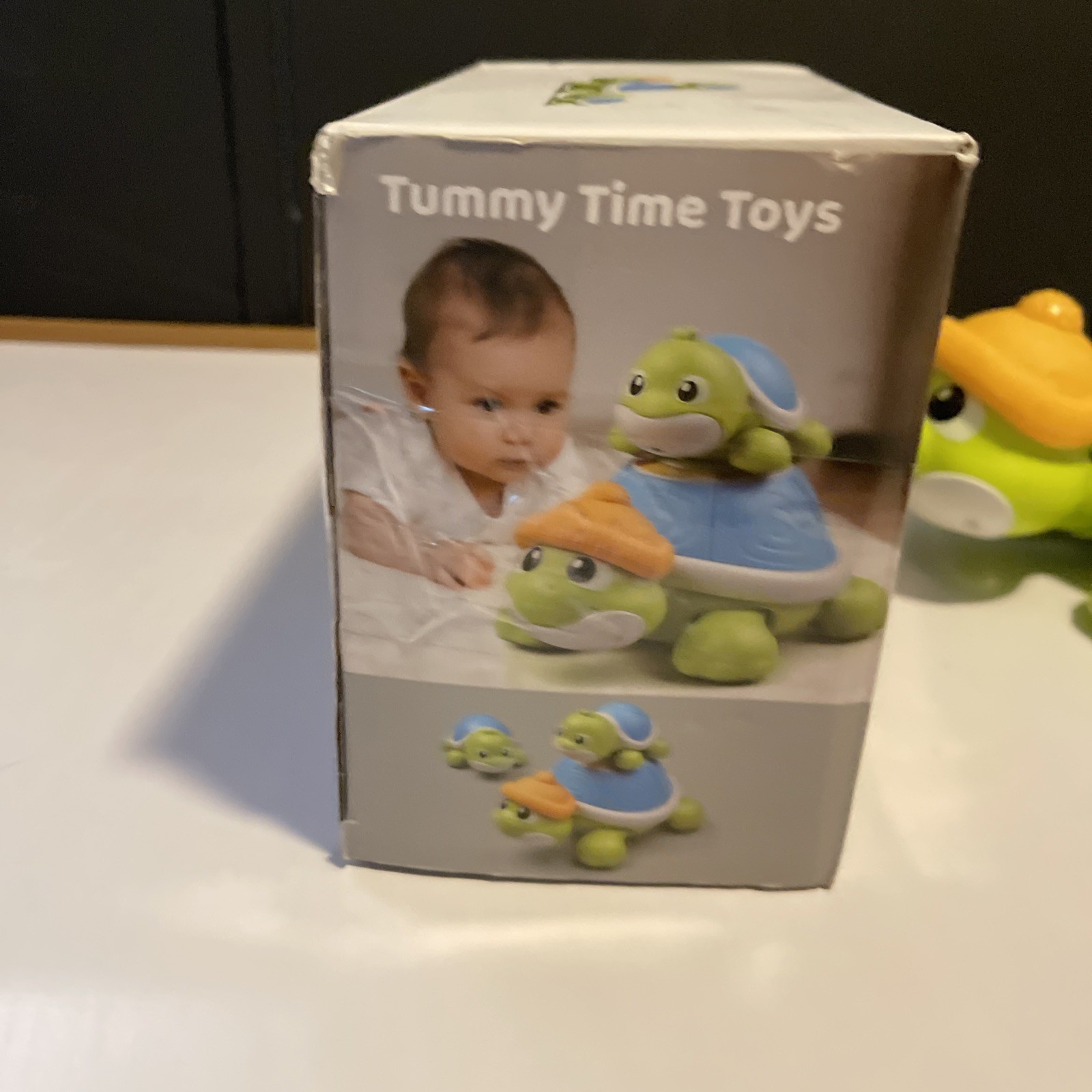 Baby Toys 6-12 Months, Musical Turtle Crawling Toys with Mama and Babies, Baby L