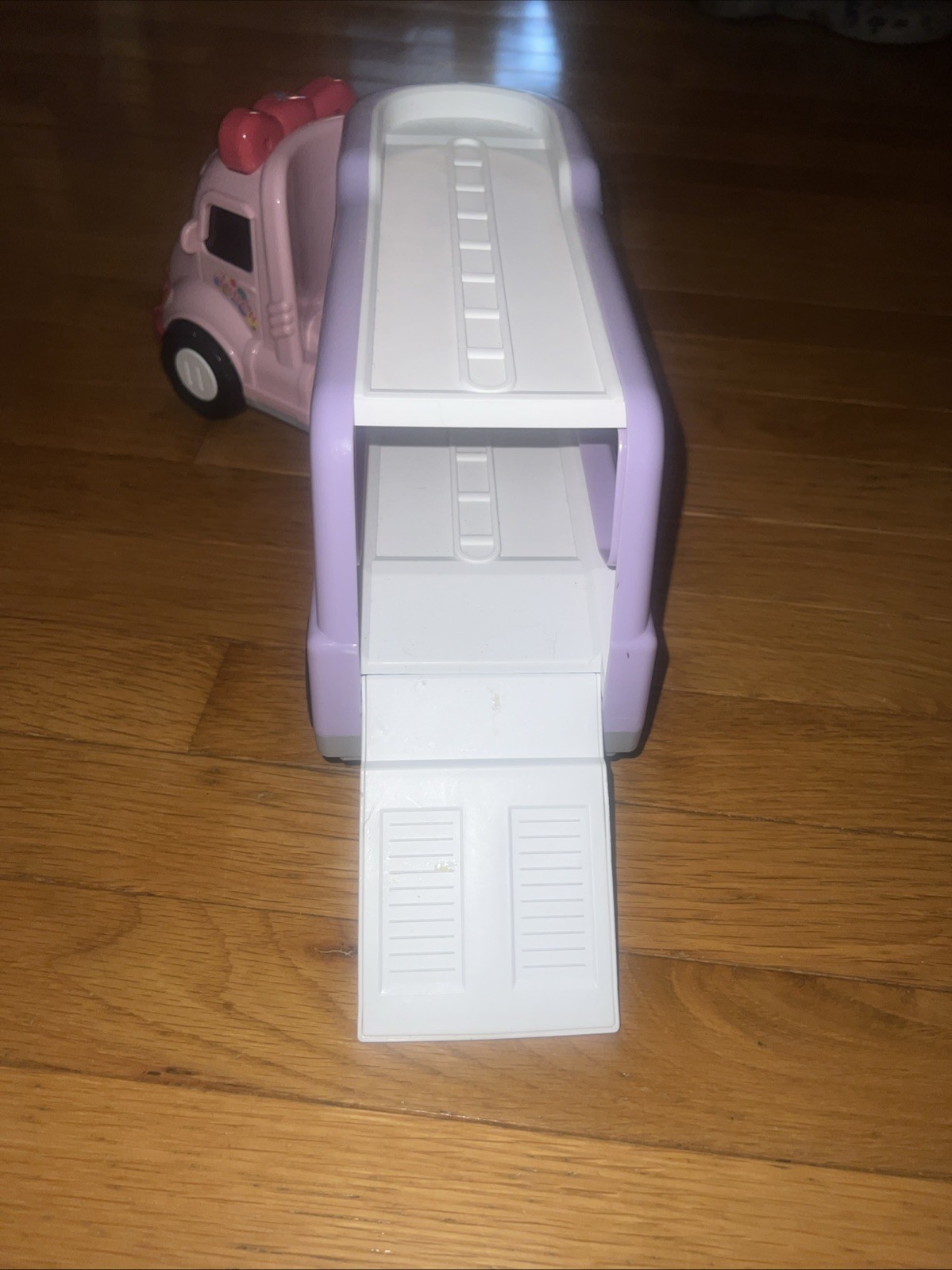 Music/Lights Carrier Truck Plays Differ. Songs Excellent Condition Labels Intact