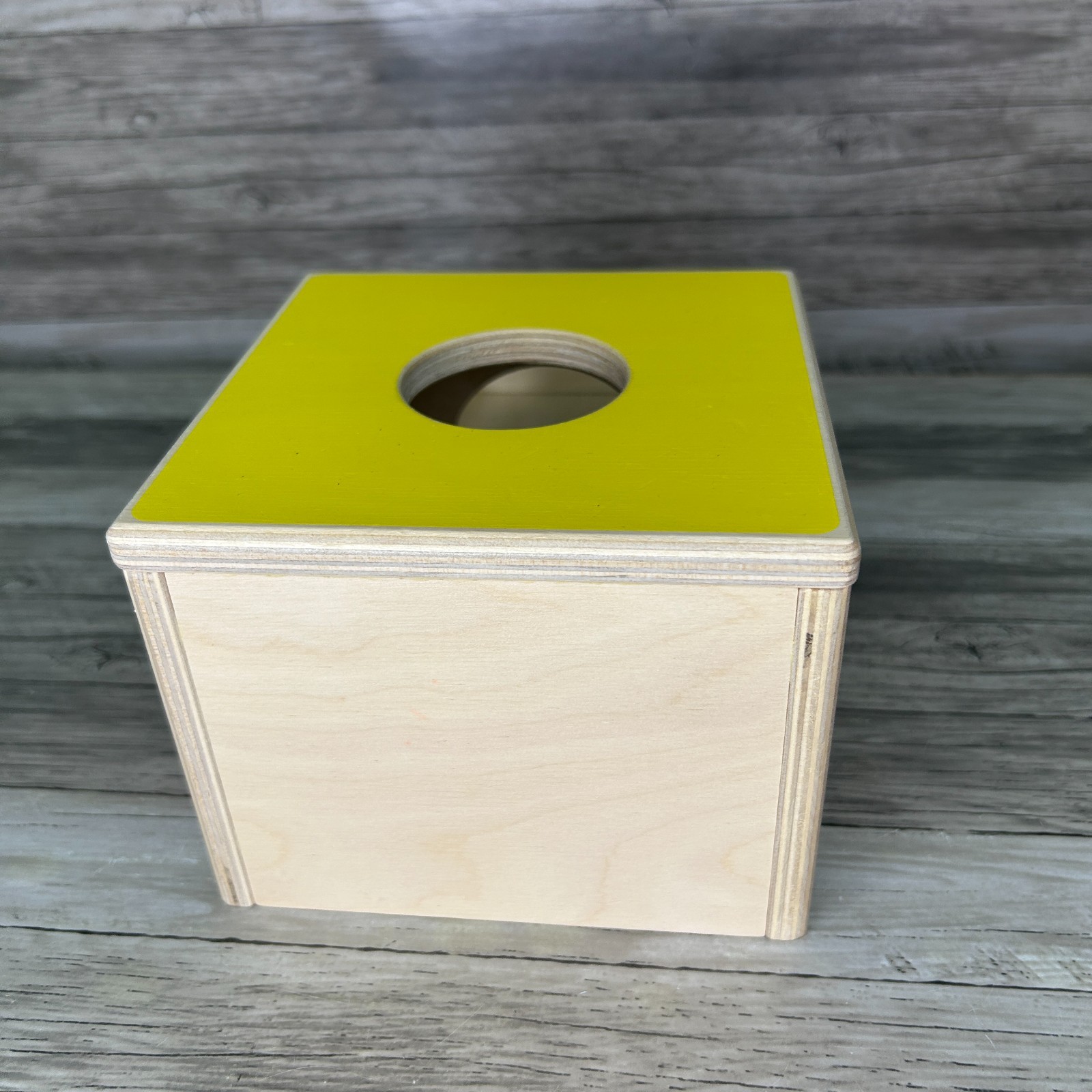 Lovevery Ball Drop Box Wooden Baby Toy Montessori NO BALL