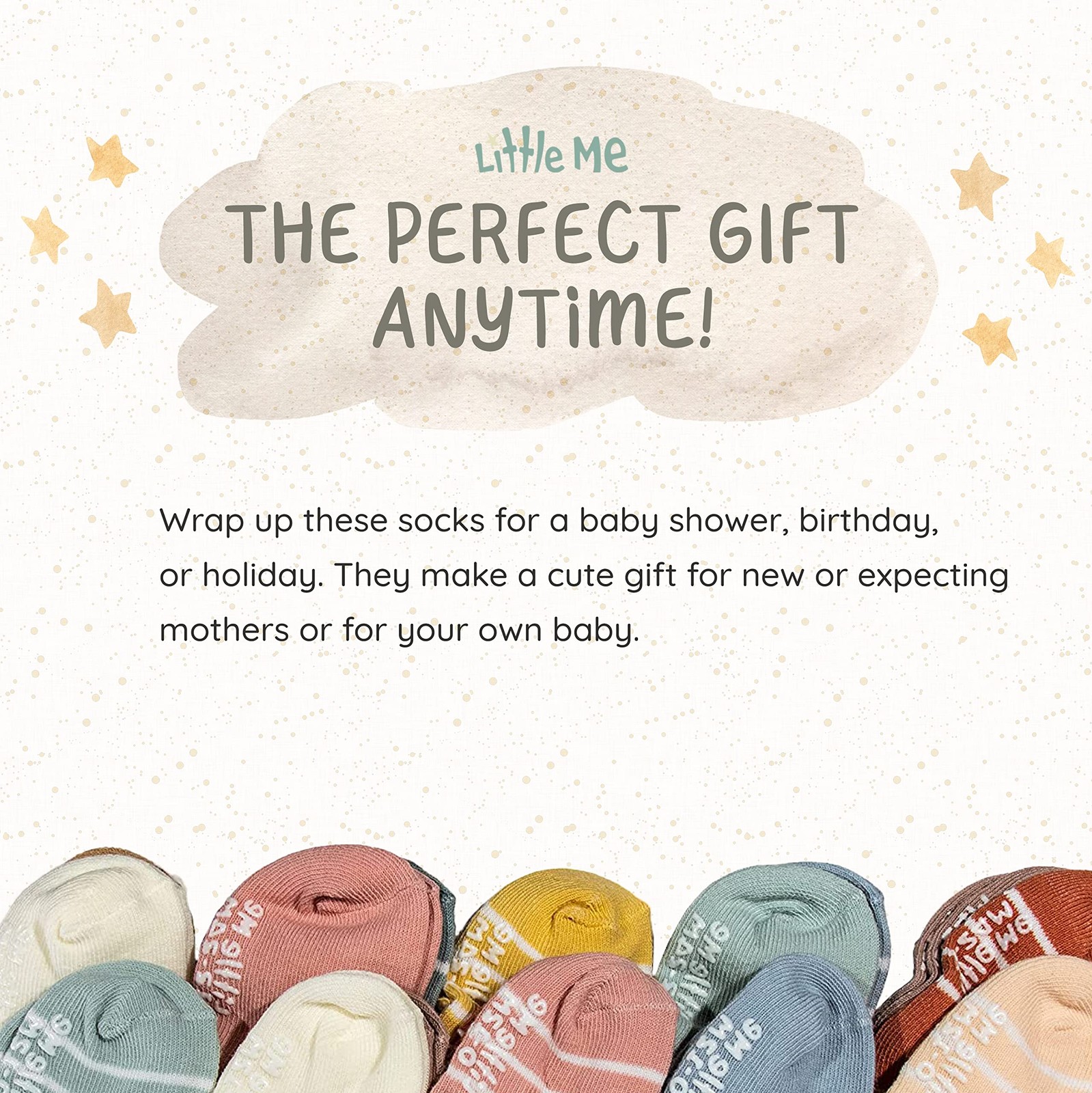 unisex baby Muted Colors 20 Pack Socks, Multi, 0-24 Months US