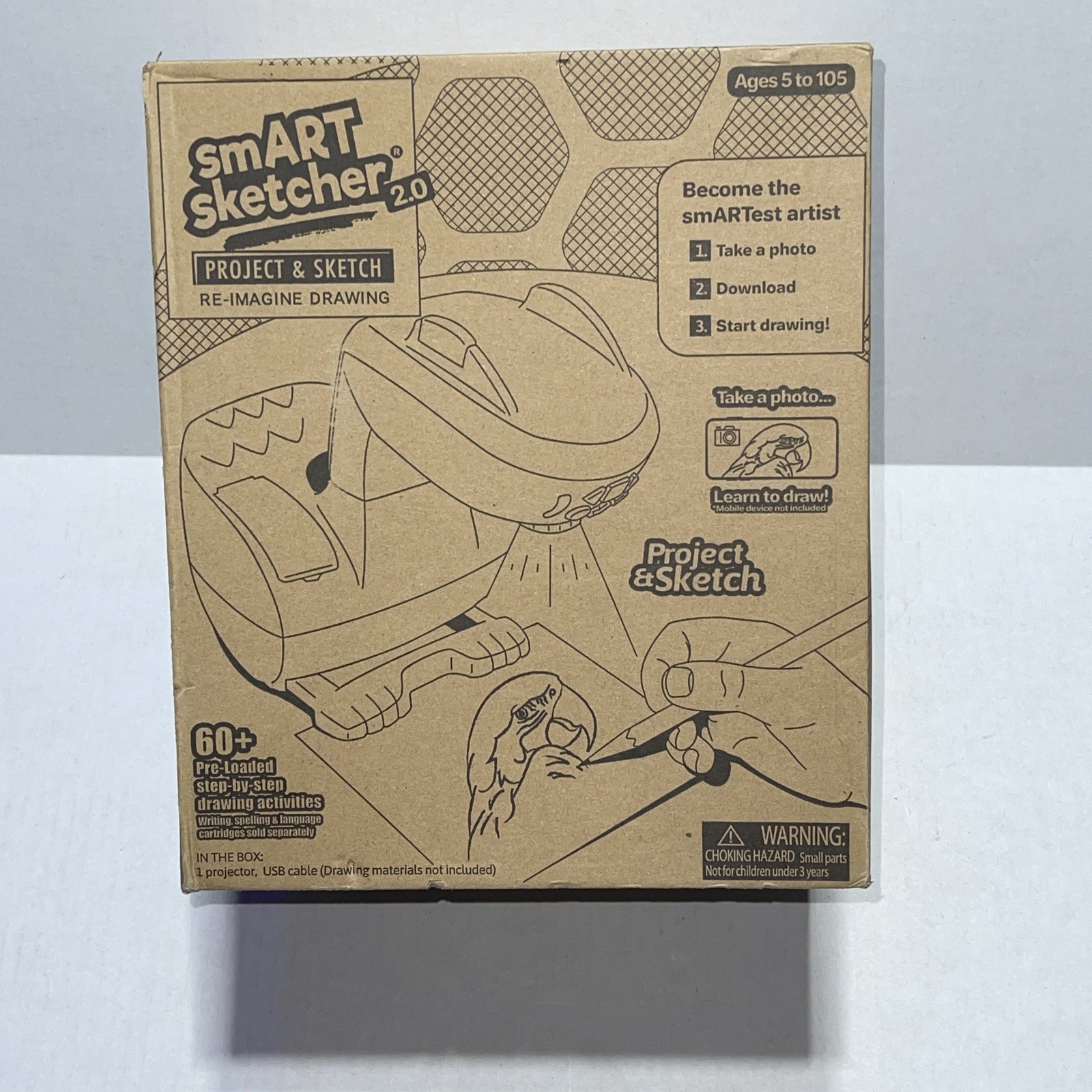 Smart Sketcher 2.0 Projector Kids Project & Sketch BRAND NEW UNOPENED SEALED