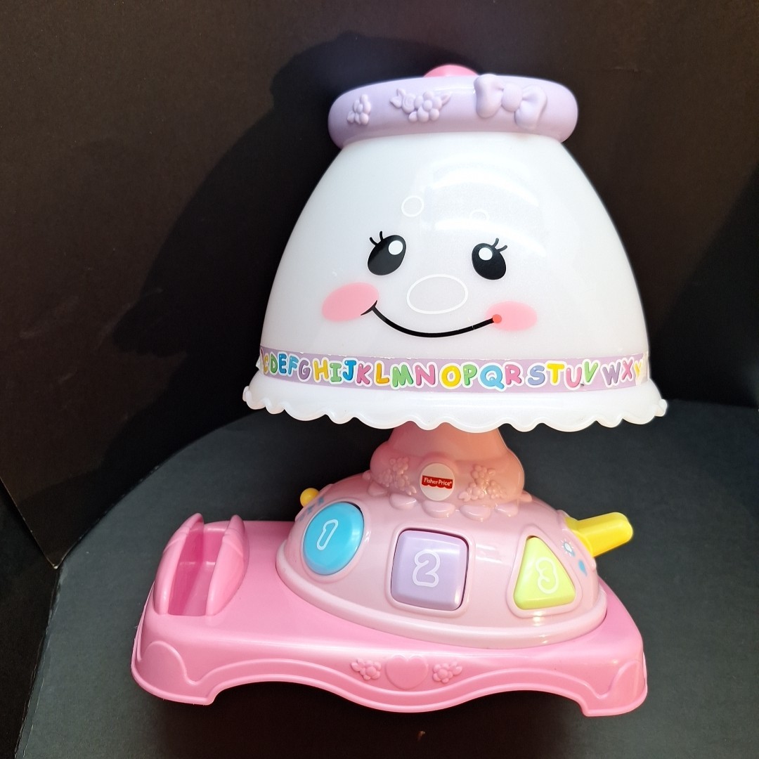 Fisher Price Laugh & Learn My Pretty Learning Lamp 2013 Works 6-36 Mos Toy Works