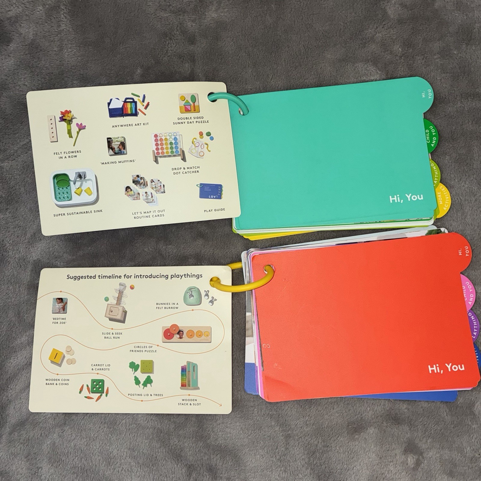 Lovevery Baby Lot of 8 Play Activity Guide Books Ages 13-36 Months GYM ADVENTURE