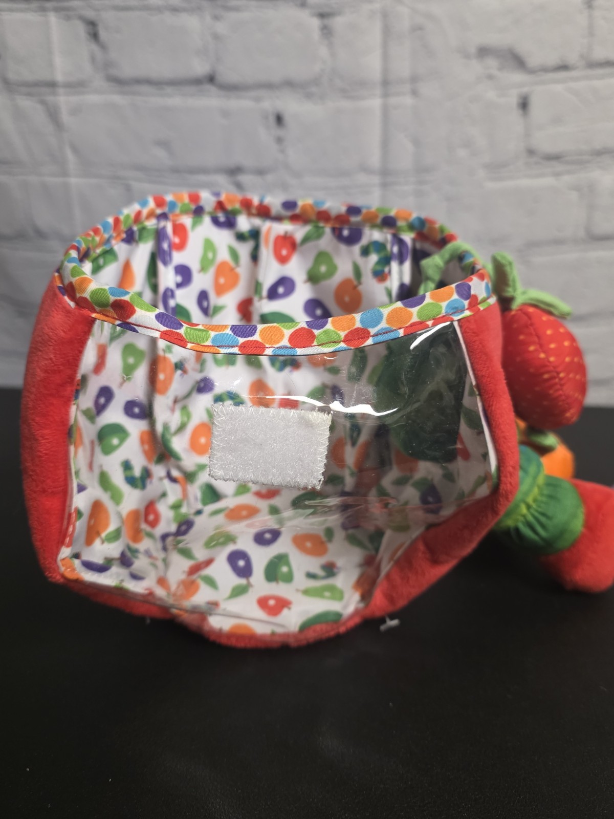The Very Hungry Caterpillar Eric Carle Apple Plush Toy Baby Toddler Fruit